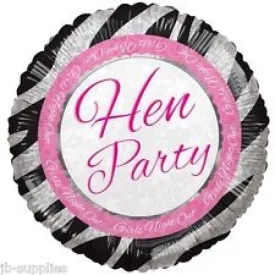 Hen Night - Foil Balloon