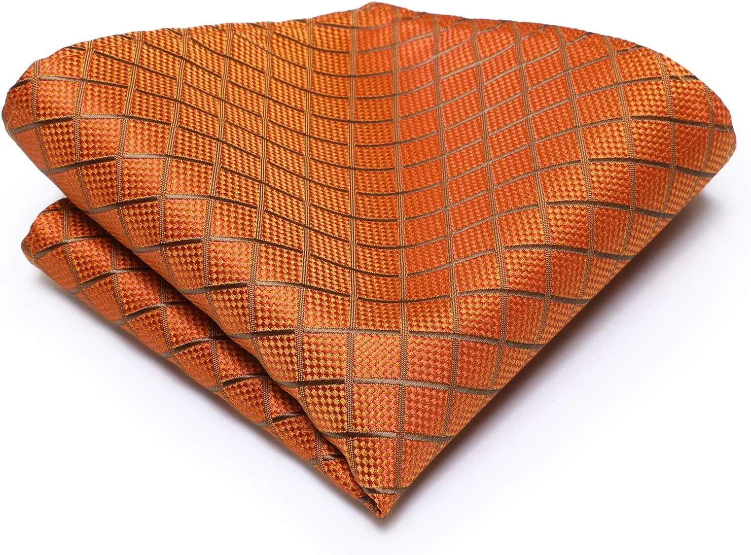 Hi-Tie Men Ties Bowtie Set Woven Silk Necktie Bow Tie and Pocket Square Cufflinks Set with Tie Clip or Flower Lapel Pin