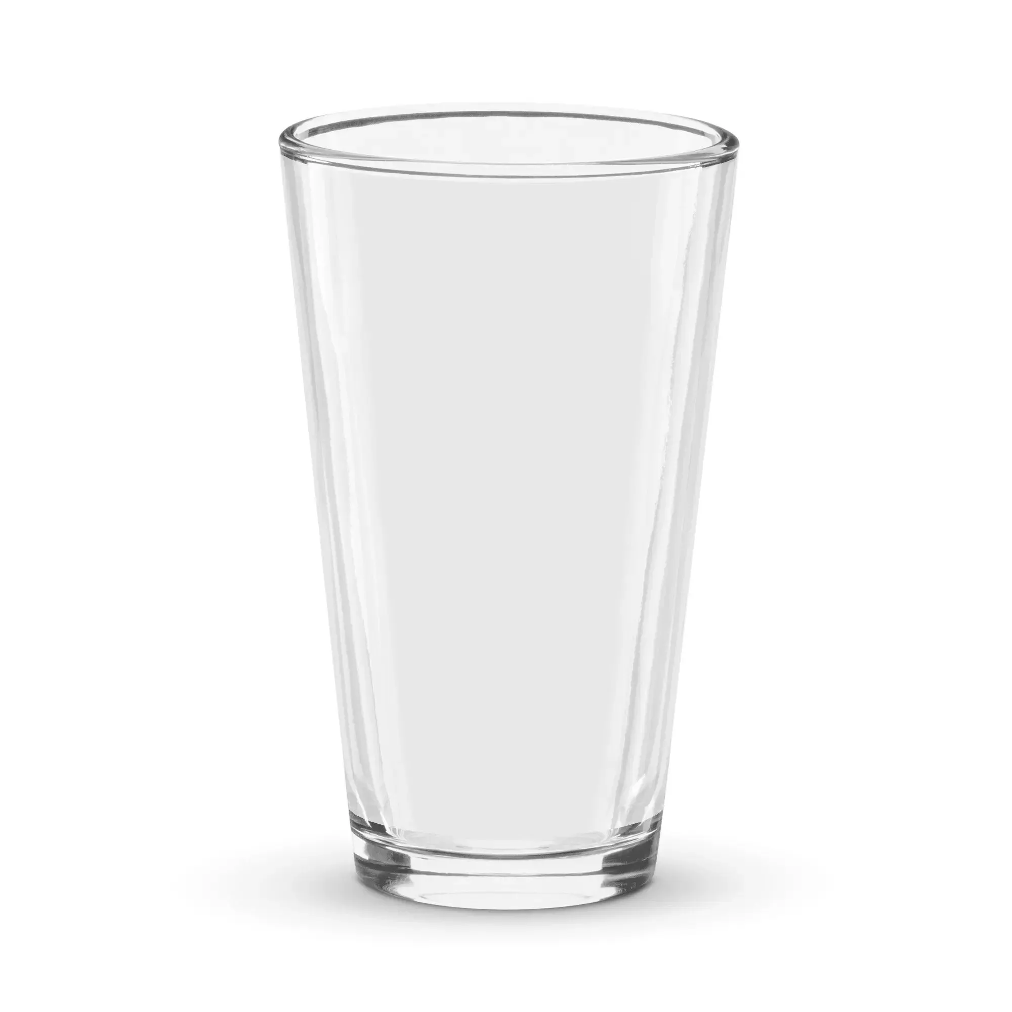It's All In The Reflexes Shaker pint glass