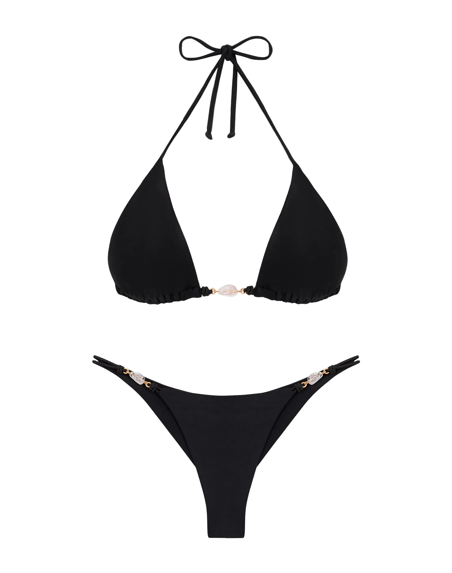 Ivy Detail Bottom - Black