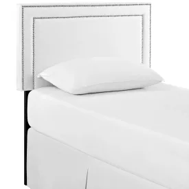 Jessamine Upholstered Vinyl Headboard