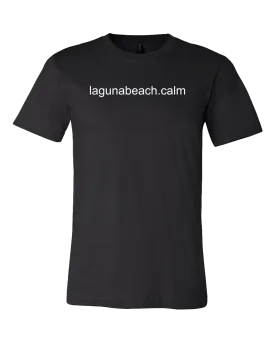 Laguna Beach Calm Unisex Tee - Black