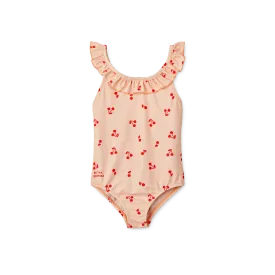 Liewood Kallie Printed Swimsuit - Cherries Apple blossom