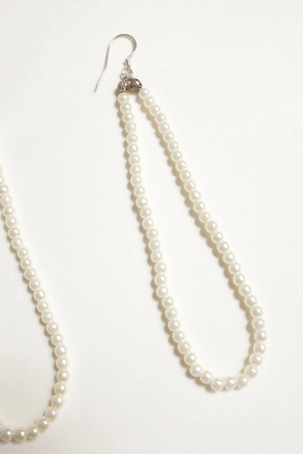 LONG FINE VINTAGE PEARL EARRINGS
