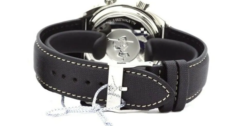 Longines Heritage Diver Automatic Mens Watch with Calendar - Stainless Steel Strap - Model L2.795.4.52.0
