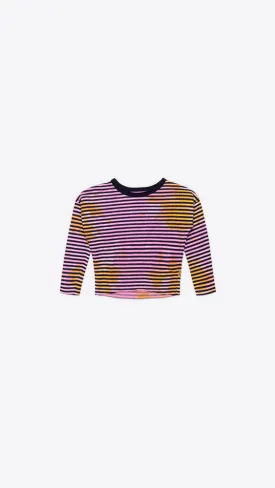 LS Slouch Raw Edge Crew