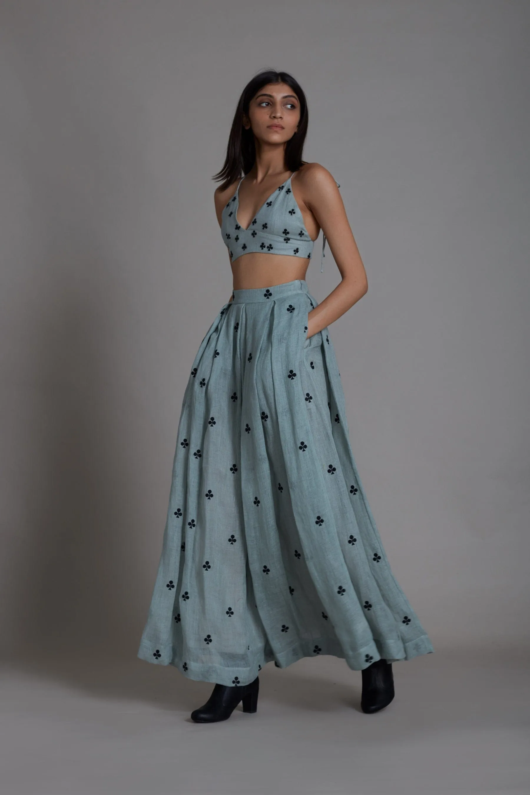 Mati Club Lehenga-Blue (Ready to Ship)