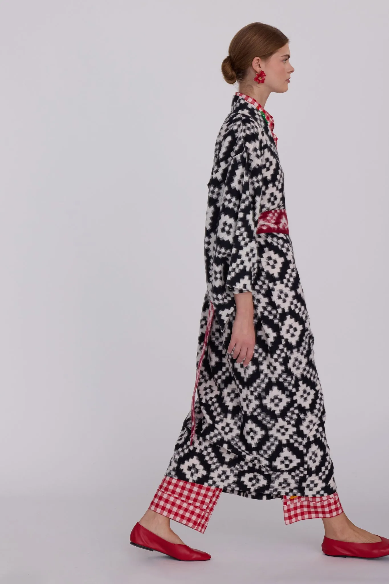 Mombasa Black Kimono