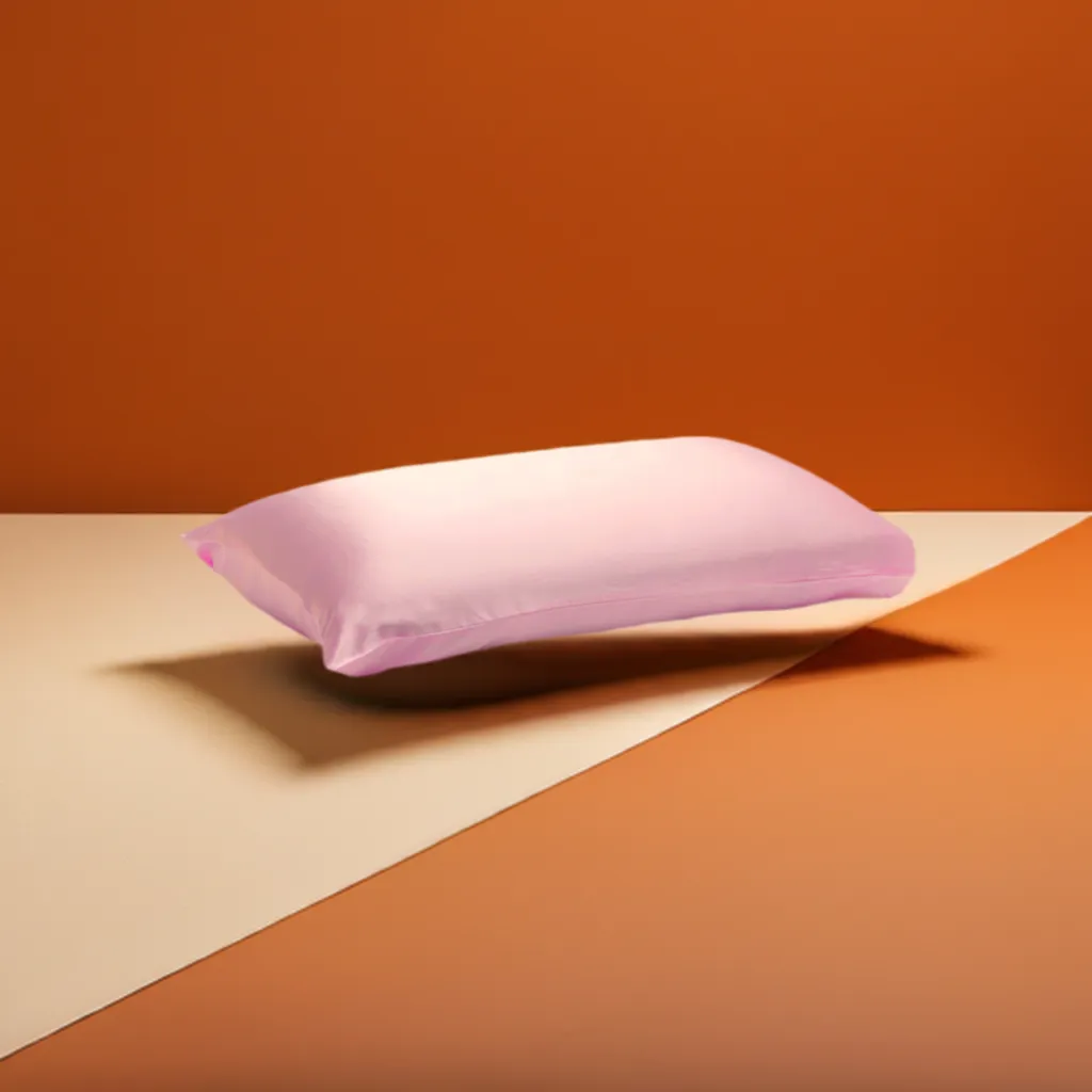 Pink Silk Mulberry Pillowcase