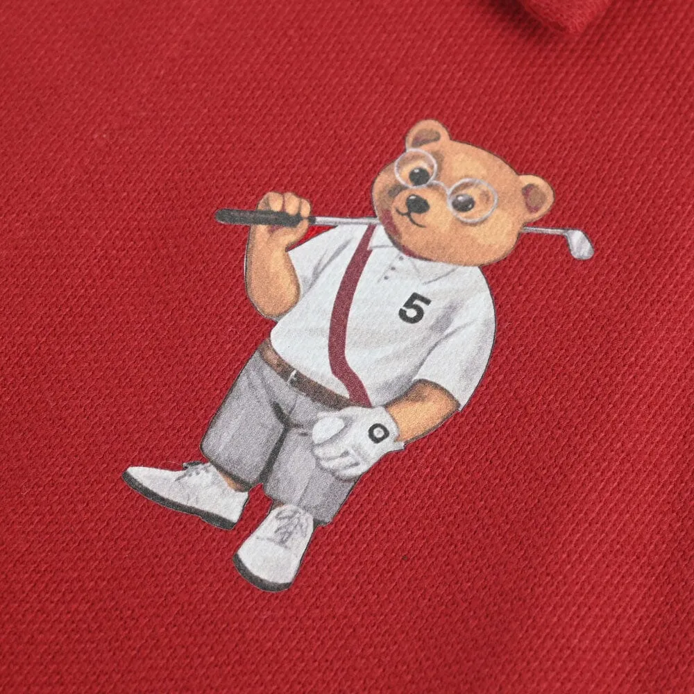 Polo Republica Bear 5 Printed Design Short Sleeve Baby Romper