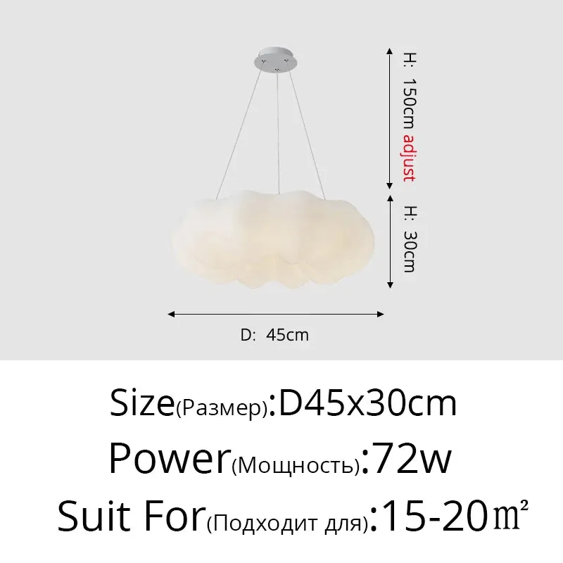 QIYI Modern Cloud Pendant/Ceiling lamps
