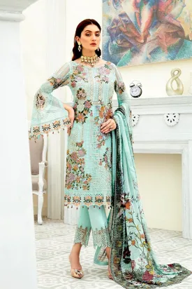 Ramsha Chevron Chiffon Collection 2020 – F-1908