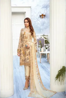 Ramsha Chevron Chiffon Collection Vol 2 2020 – A-206
