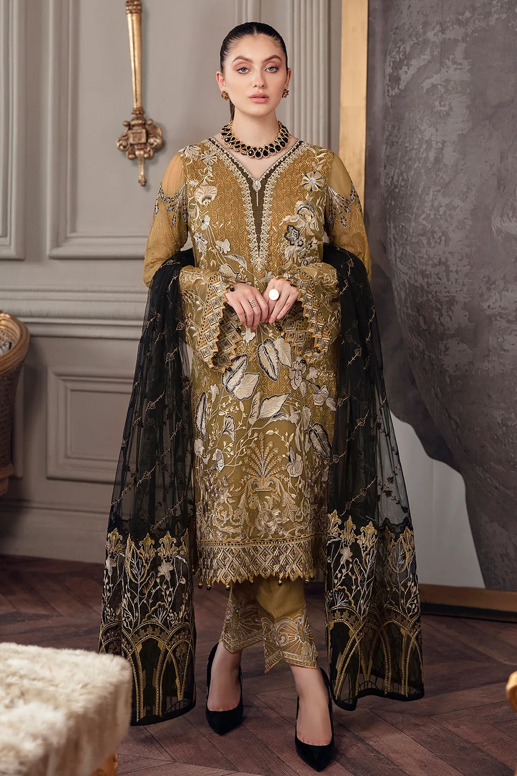 Ramsha Chevron Chiffon Collection Vol-5 – A-504