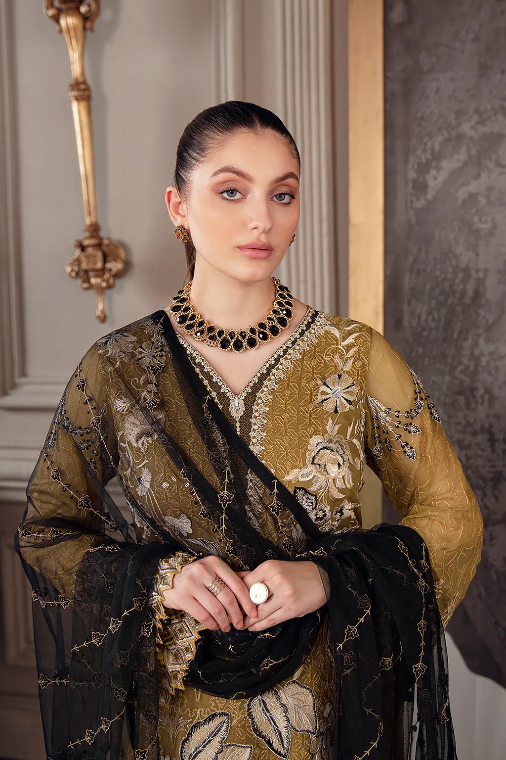 Ramsha Chevron Chiffon Collection Vol-5 – A-504