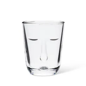 Resting Face Tumbler Glass