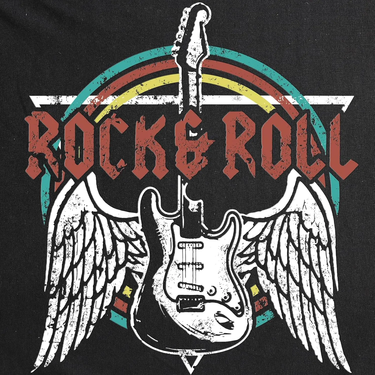 Rock and Roll T Shirts for Women Vintage Graphic Tees Band Tshirts Shirt Funny Country Music Retro Casual Short Sleeve Tops