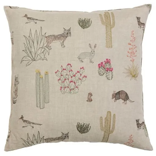 Saguaro Desert Friend Pillow