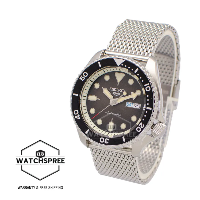 Seiko 5 Sports Automatic Silver Stainless Steel Mesh Band Watch SRPD73K1 (LOCAL BUYERS ONLY)