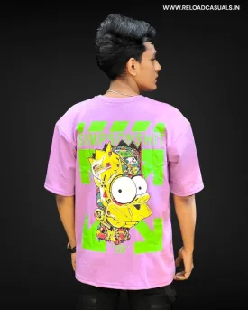 Off-shoulder Simps Imp T-Shirt