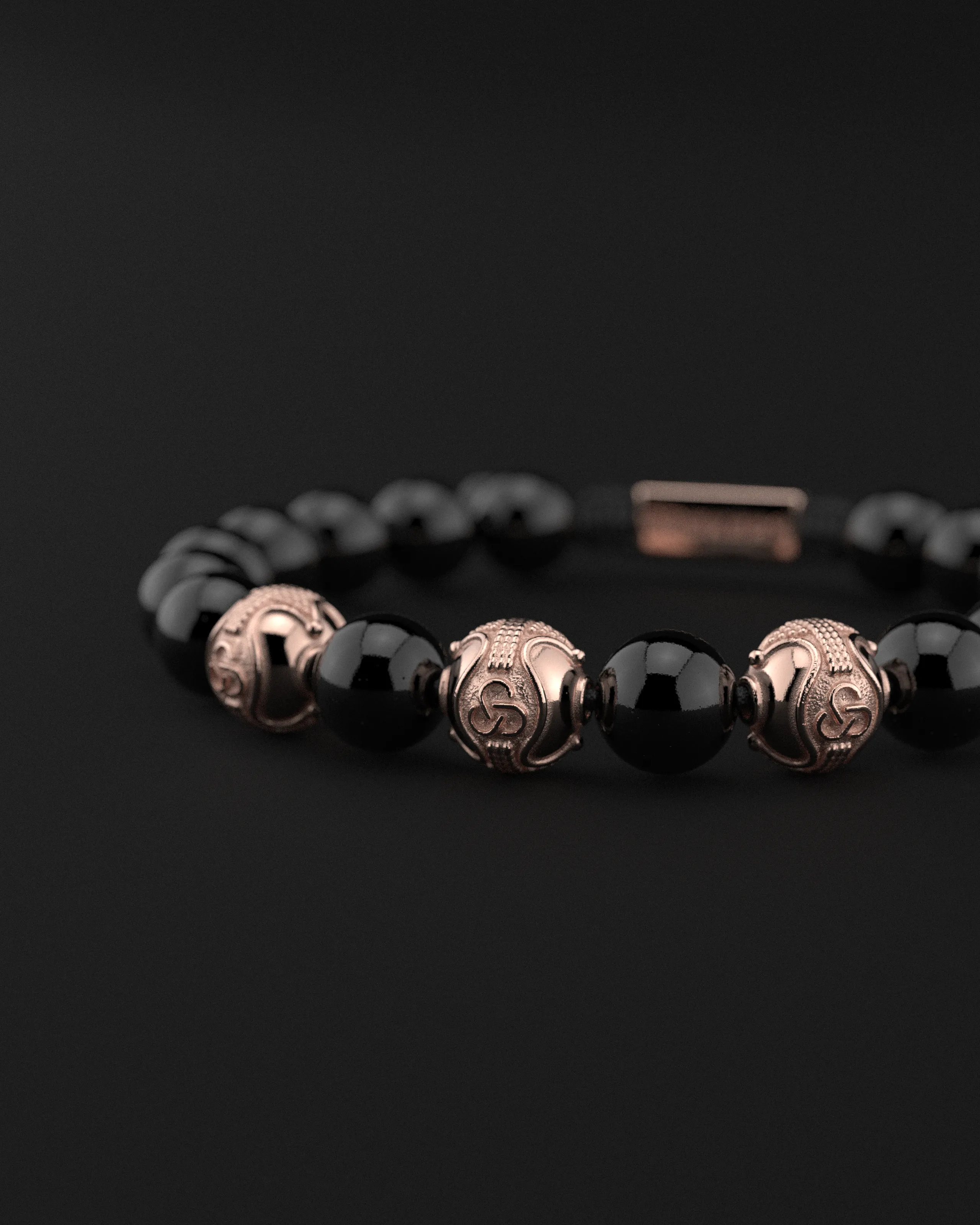 Solid Rose Gold Bracelet - Premium