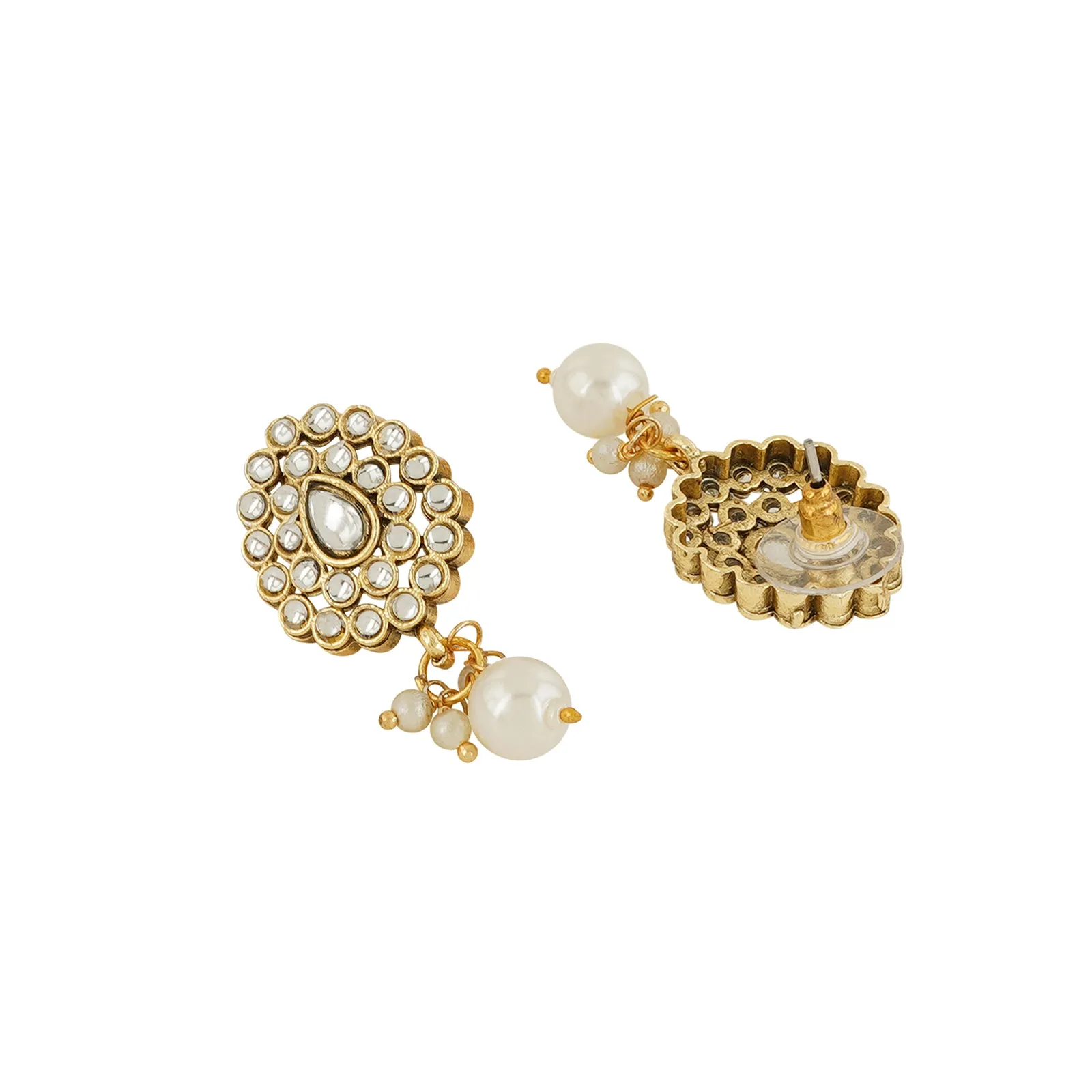 Teejh Gaekwar White Gold Earring