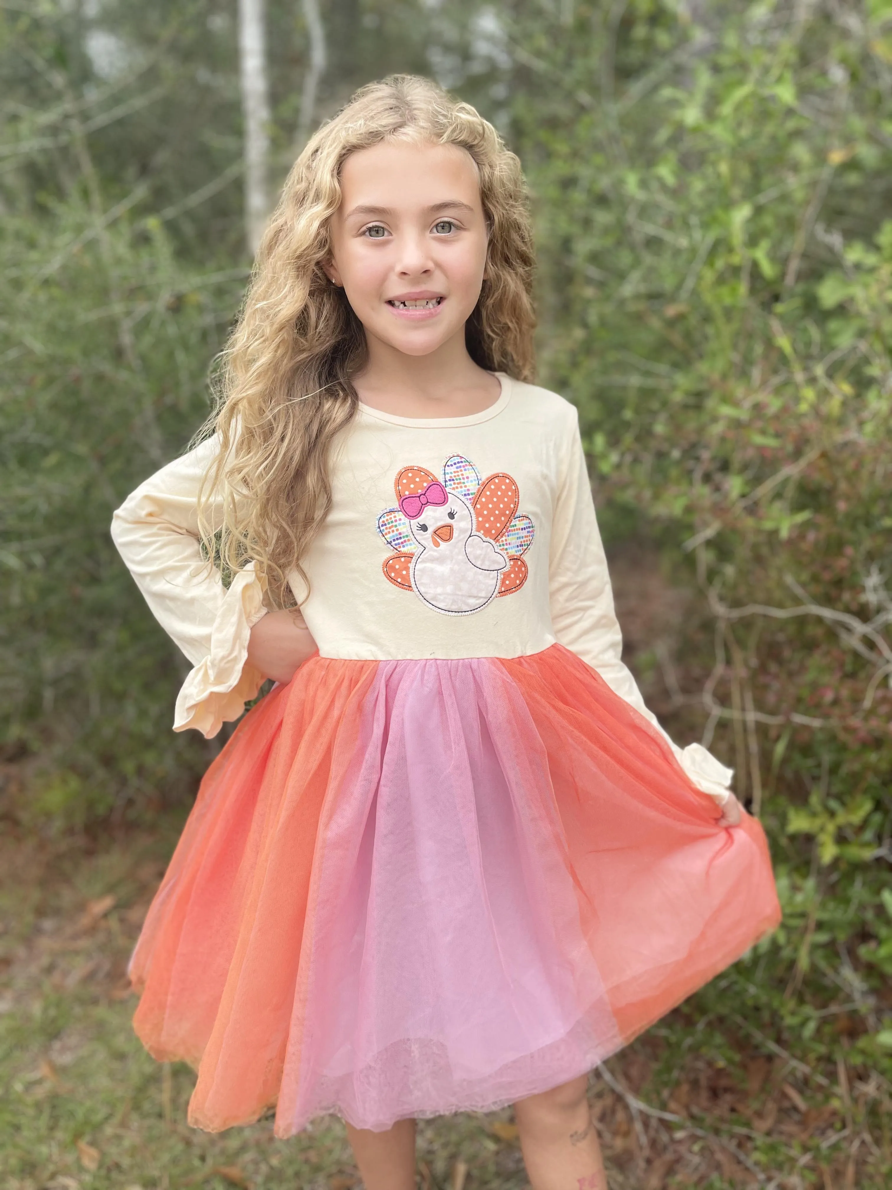THANKSGIVING TULLE DRESS