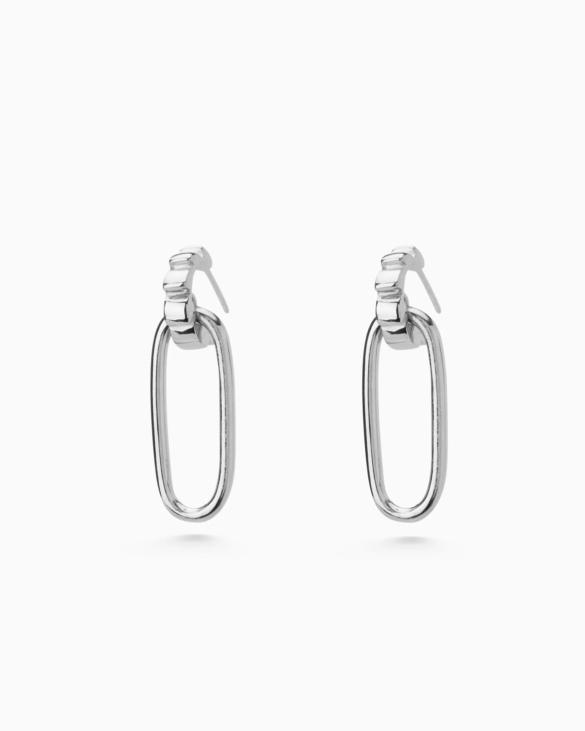Vault Trim Hoops | Silver