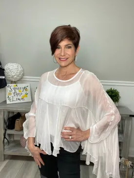 Washable Silk Top